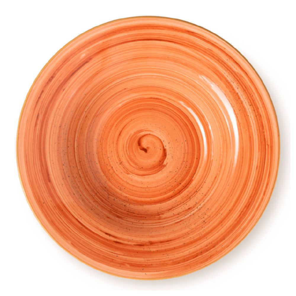 Bon Chef 2060006P-O Tavola Deep Rim Plate 11.75" Dia. X 2.75"H Alumina Vitrified