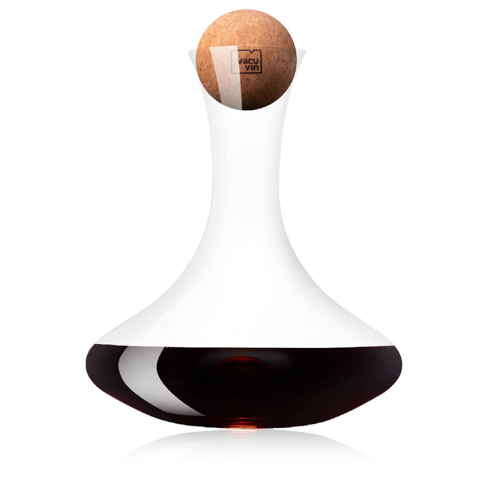 Spill-Stop 13-750 - VacuVin® Glass Wine Decanter, 1 Liter, Clear Glass