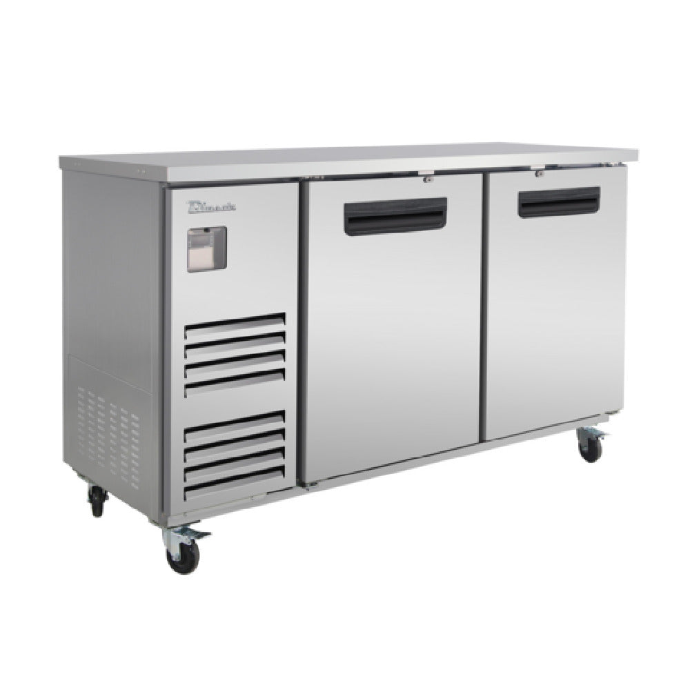 Blue Air BLBB69-3S-HC - Back Bar Cooler, Two-section, 69"W