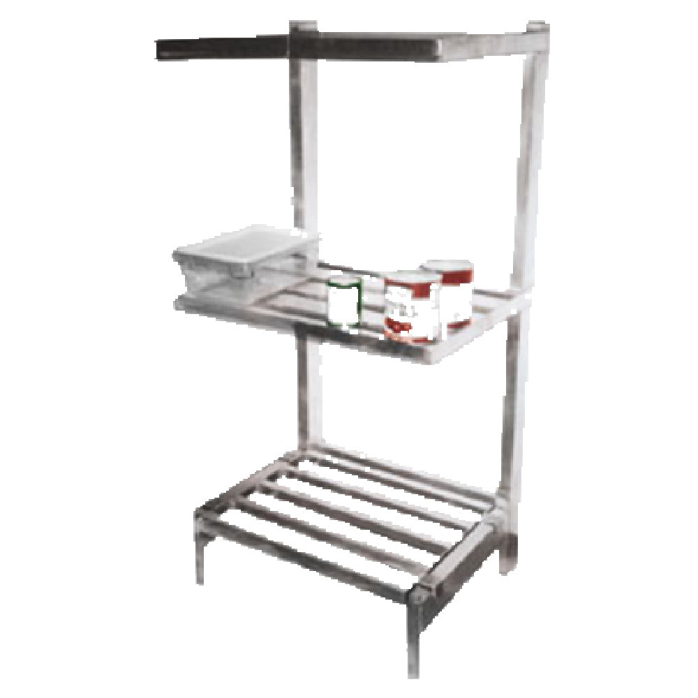 SPG 4H0373 - Kelmax Cantilever Shelving Unit, 4-shelf, Tubular
