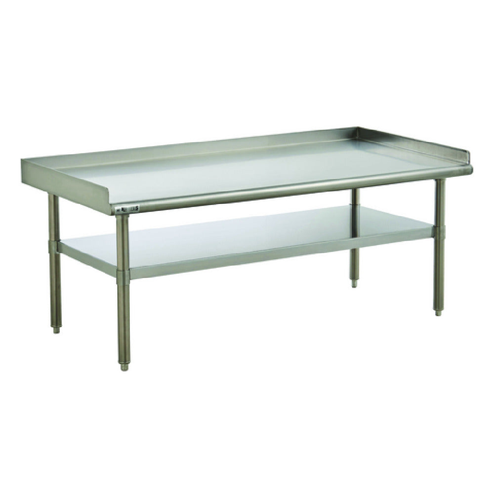 Hubert 130492 - Kratos® Equipment Stand, 60"W X 30"D X 26"H, 16-gauge 304 Stainless Steel Top With 2" Turn-up On Sides