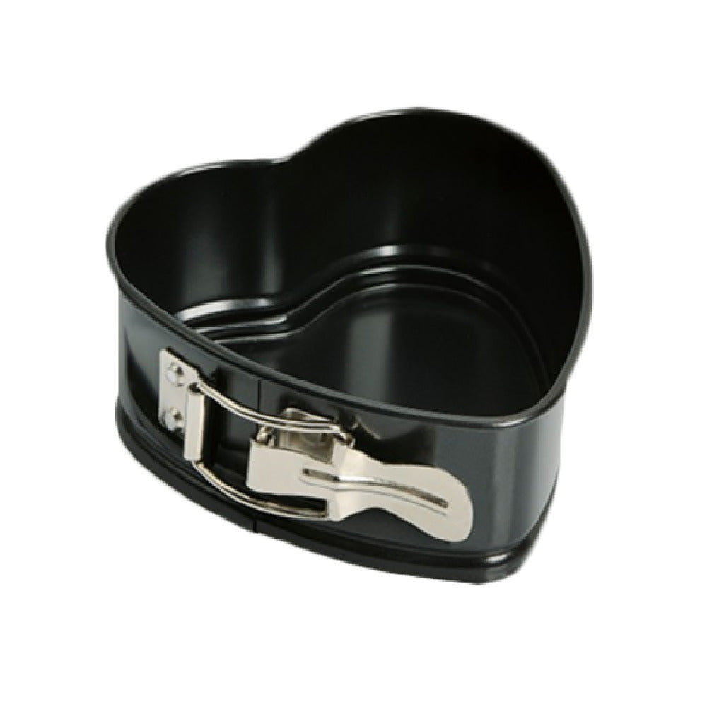 Bauscher Hepp 23.0066.9656 - Springform Pan, 5-1/2"L X 4-1/3"W, Heart Shaped
