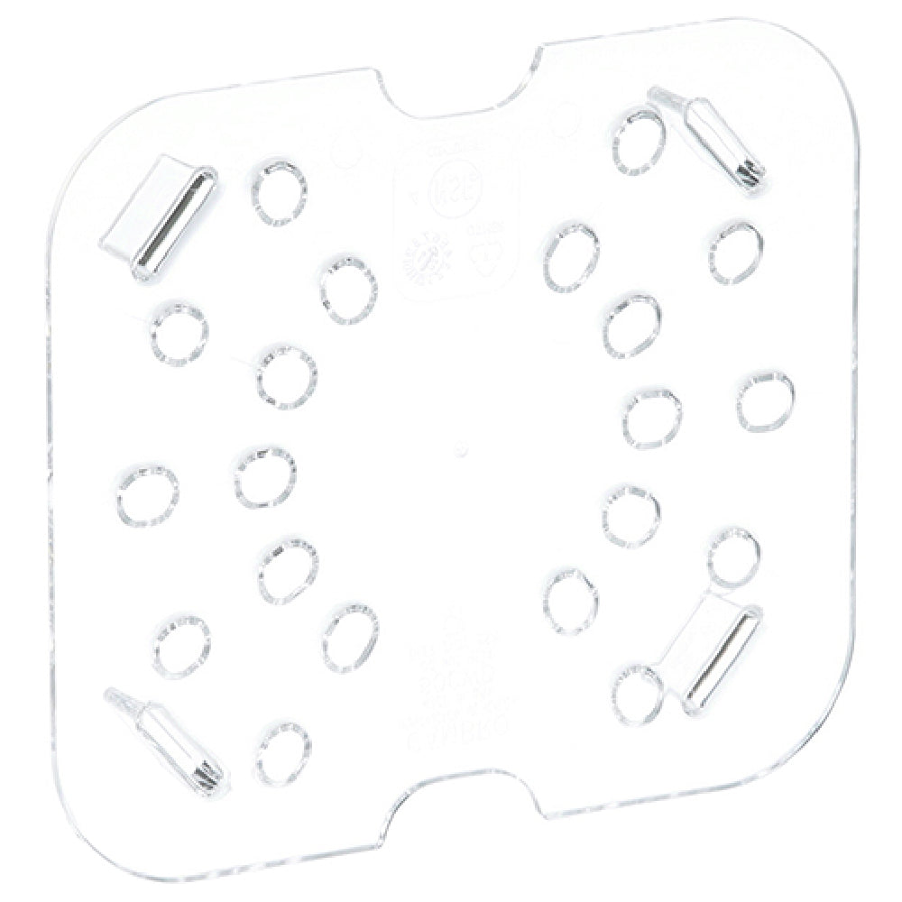 Cambro 60CWD135 Drain Tray 1/6 Size 135 Clear