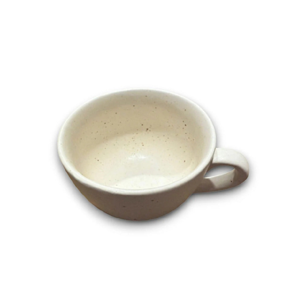 By The Earth Living CM084 Cappuccino Mug 22 Oz. Speckled