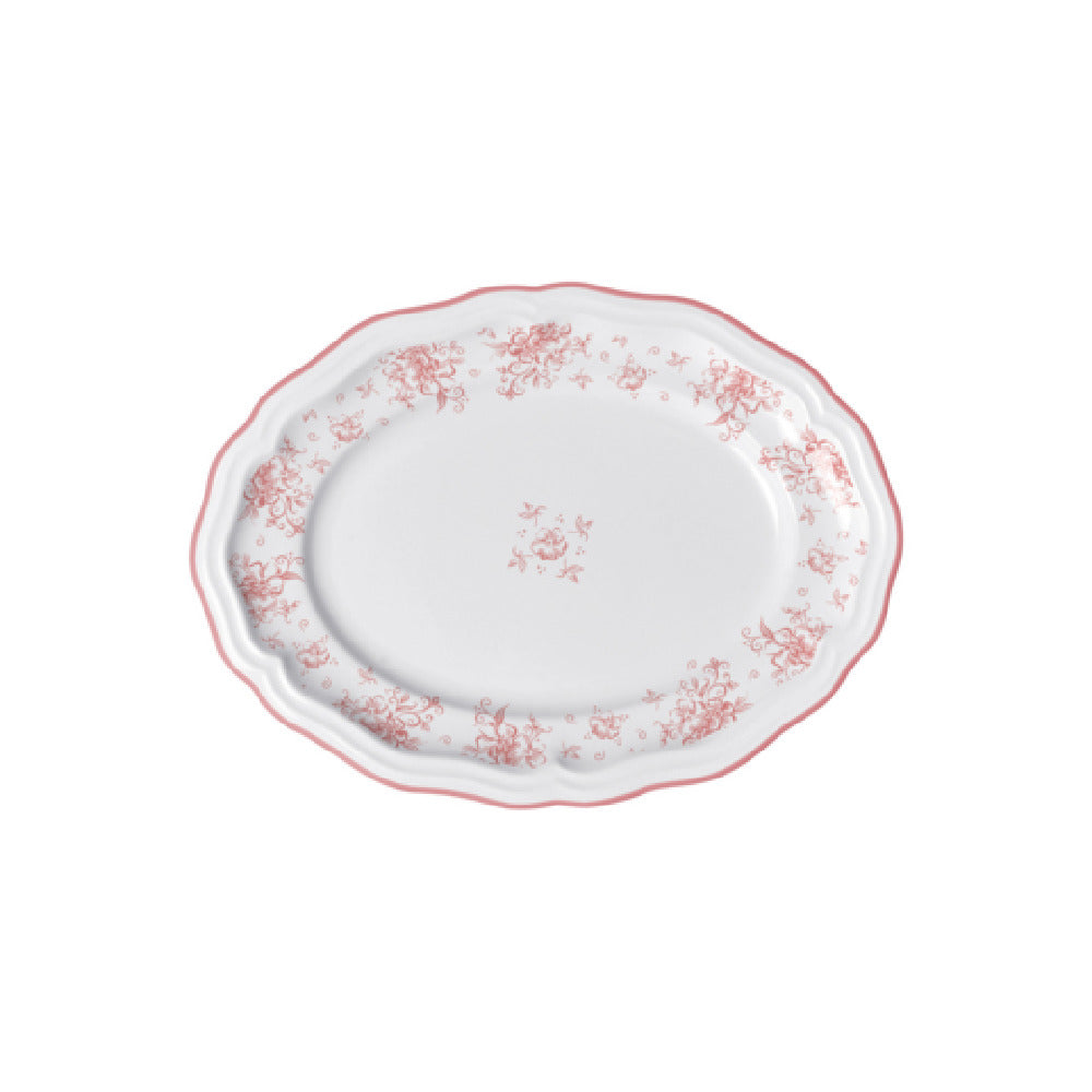 Steelite 62556FP818 Oval Platter 9.0" X 6.75" X 0.875" Adelina