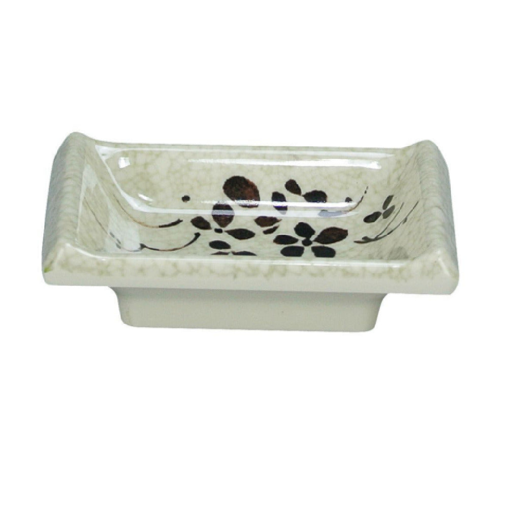 Yanco HO-4046 Honda Sauce Dish 2-1/2 Oz. 3-3/4"L X 2-1/2"W