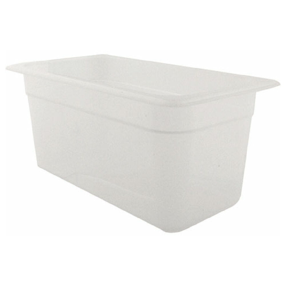 Cambro 36PP190 Pan 1/3 X 6 Plastic Semi Clear