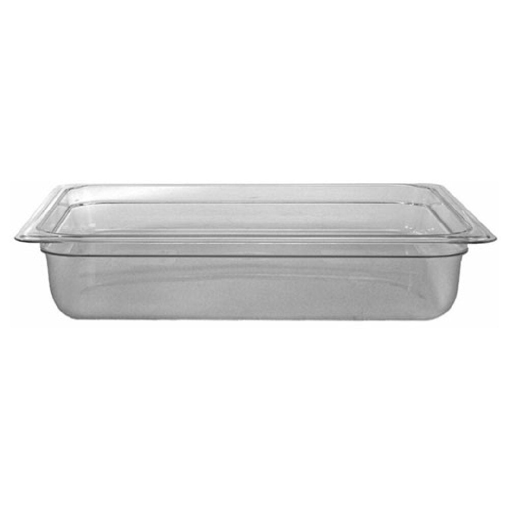 Cambro 64PP-190 Pan 1/6 X 4 Plastic Semi Clear
