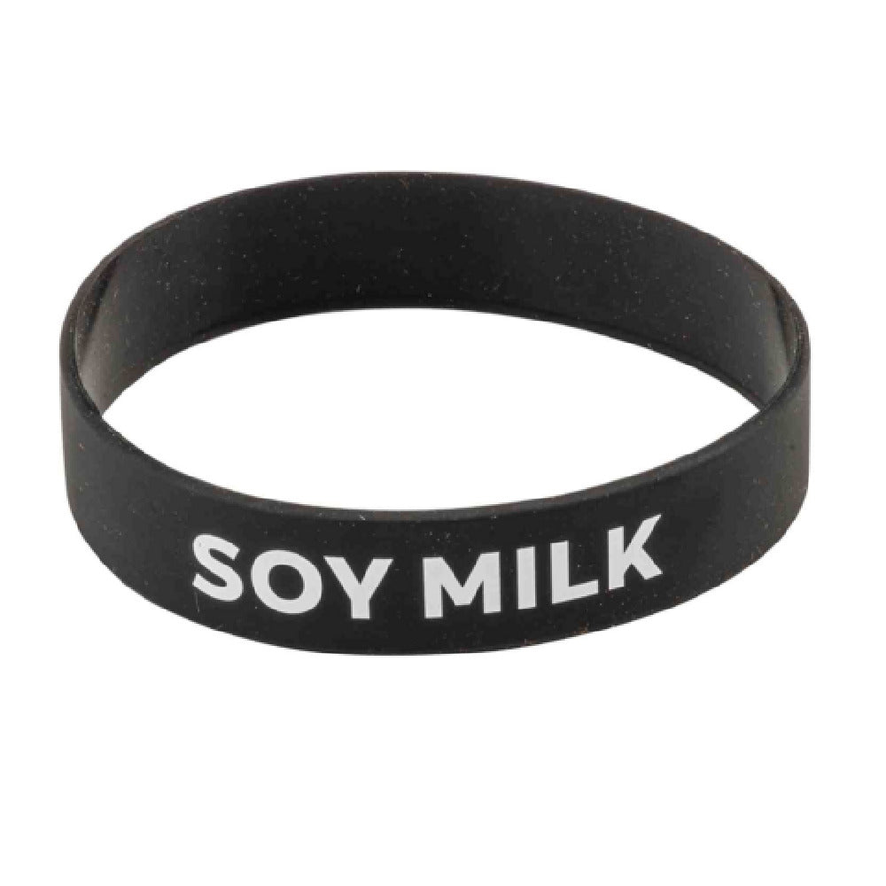 TableCraft Products 13072 - Creamer Band, "Soy Milk", 3-1/4" X 3-1/4" X 3/4"