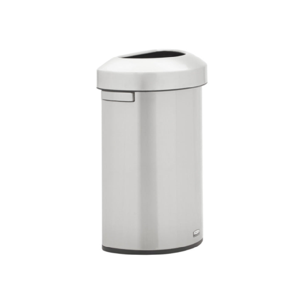 Rubbermaid 2147550 - Rubbermaid® Refine® Waste Container, 1/2 Round, 16 Gal