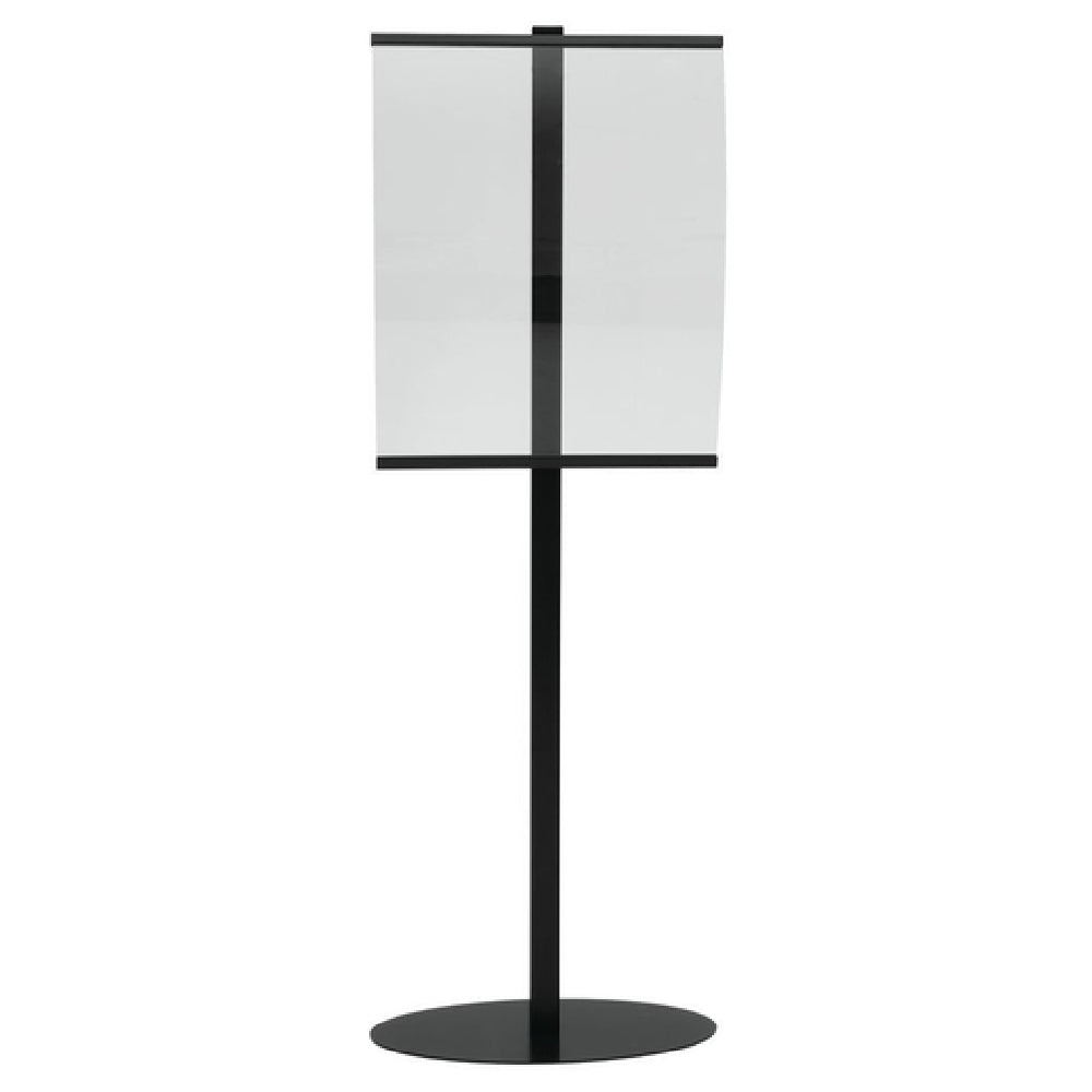 Hubert 96899 - Floor Stand Poster Display, 23" X 77"H Overall, Single-sided