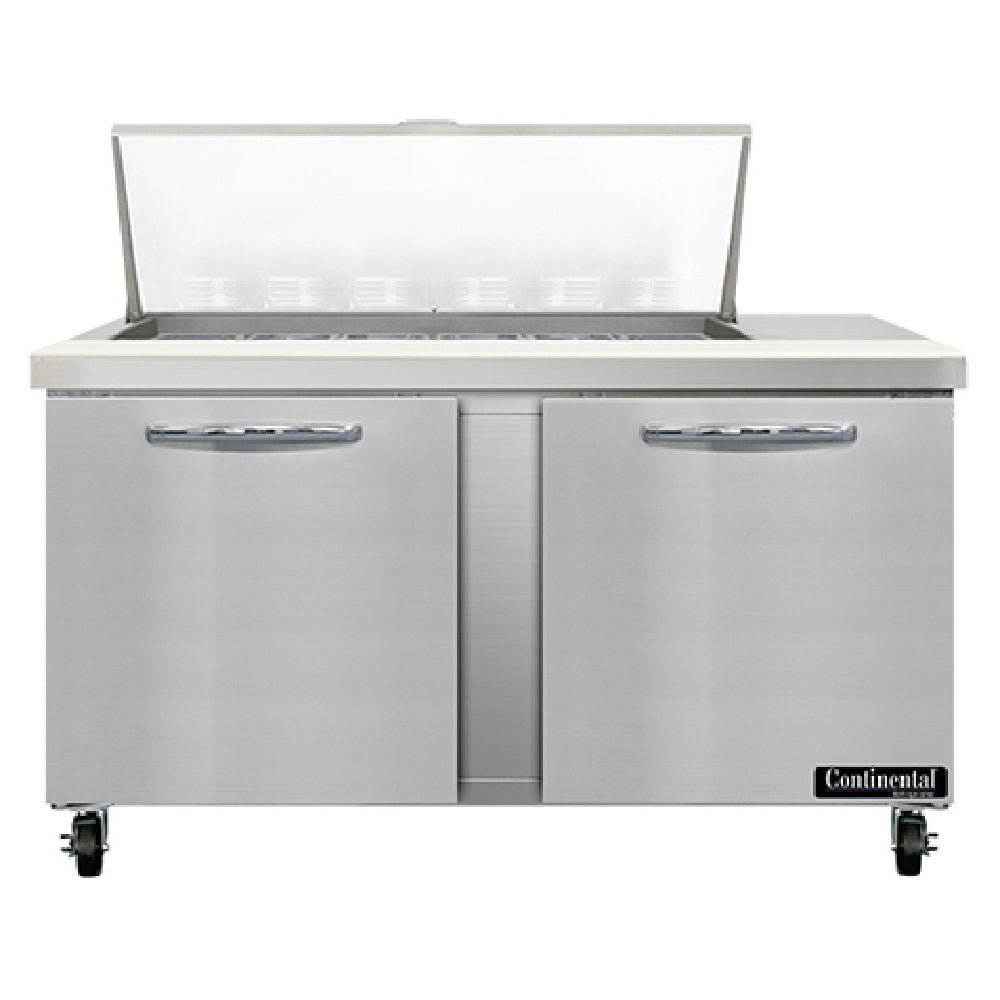 Continental Refrigerator SW60N18M Mighty Top Sandwich Unit 60"W 17.0 Cu Ft Capacity