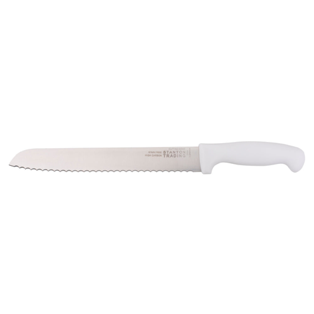 Stanton Trading KNV-BRDSER10-WH - Cutting Edge Bread Knife, 10", Pointed Tip