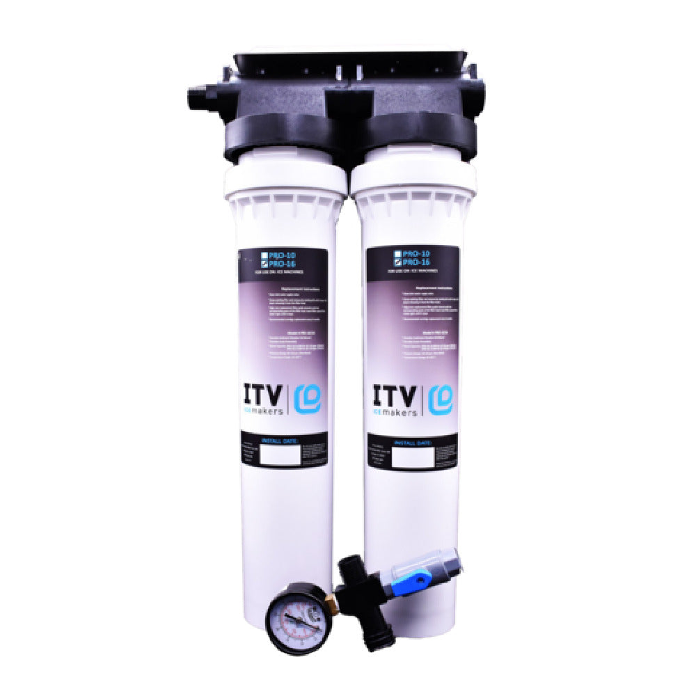 ITV Ice Makers CS-112 K Water Filtration System 16" Double Filtration Kit