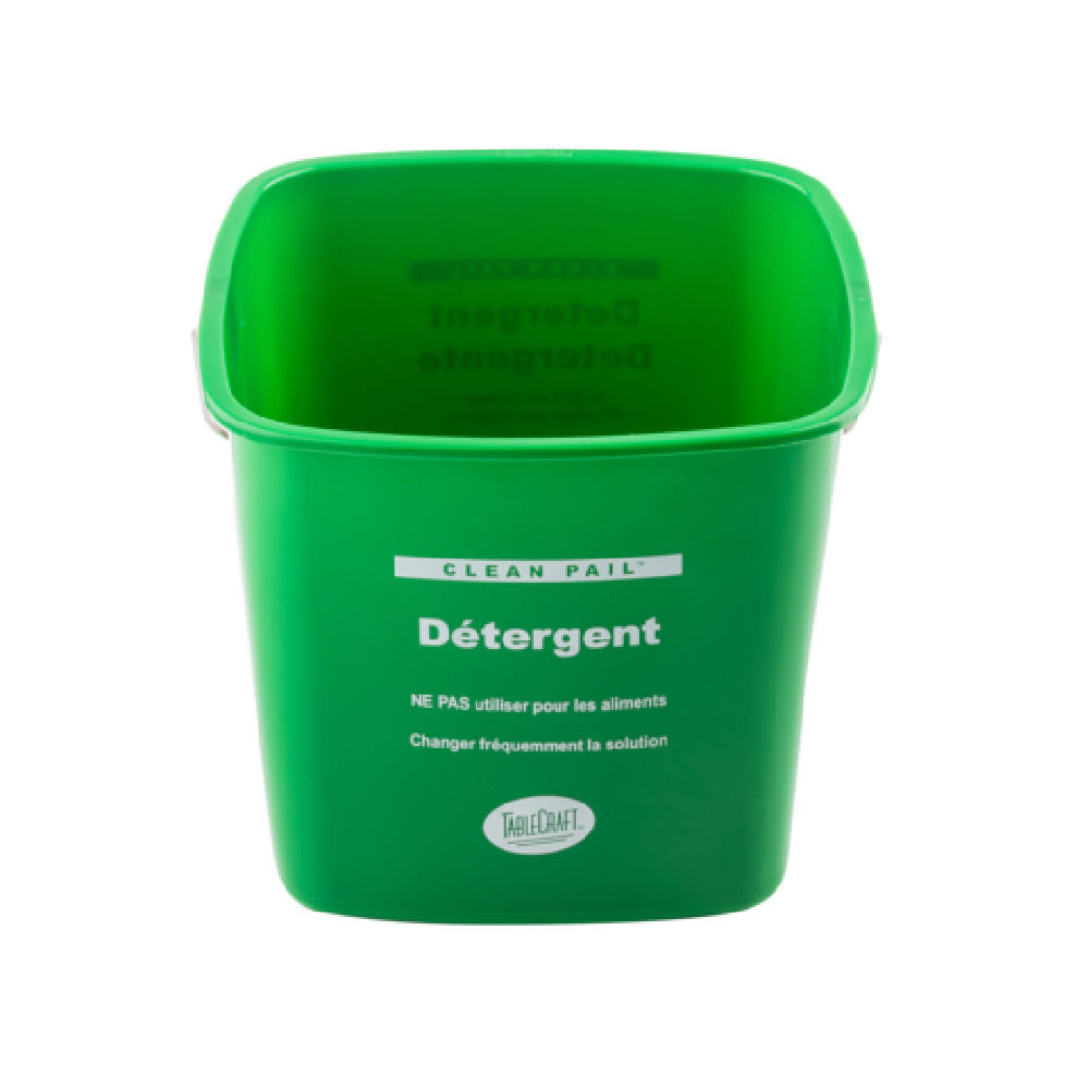 Tablecraft 12539 Cleaning Pail 6 Qt 8.75" X 8.25" X 7.375"