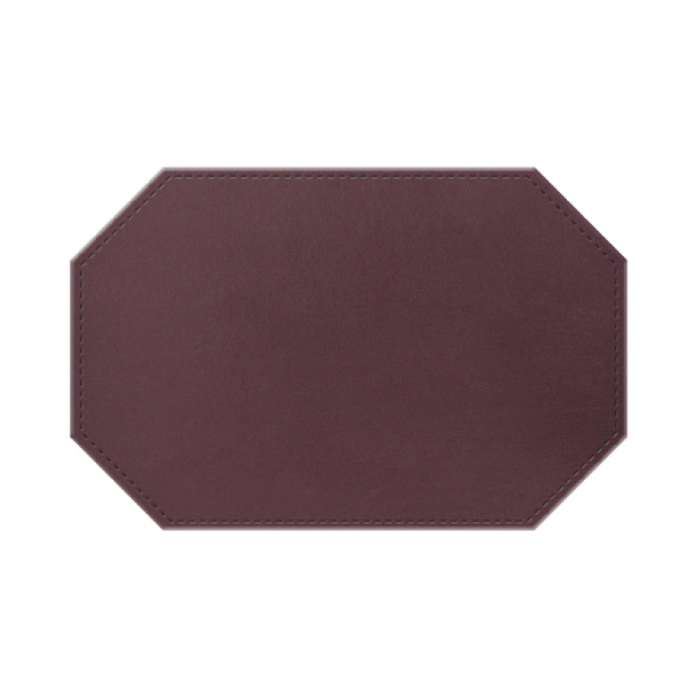 Risch TABLEMATOCT-IRI 17X11 Iridescent Shimmer Faux-leather Table Mat (specify Color)