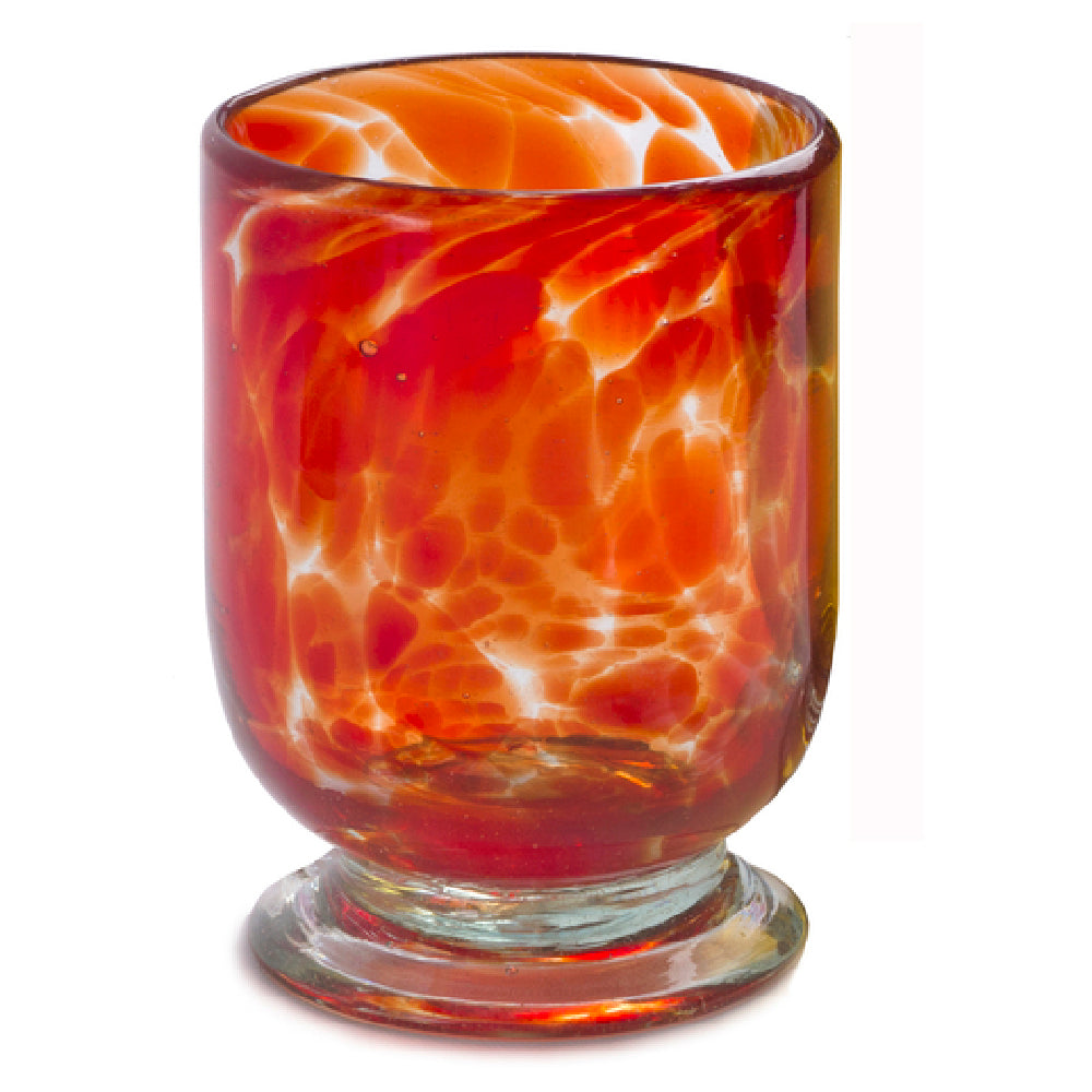 Orion Trading & Design G62-JJP Sedona Votive 3-1/8" Dia. X 4"H Round