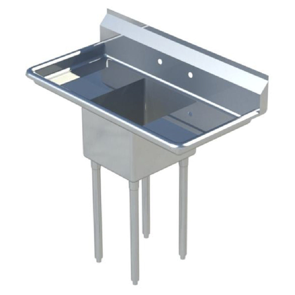 Sapphire Manufacturing SMS-1824-D24 Sink 1-compartment 54"W X 29-1/2"D X 44-1/4"H Overall Size