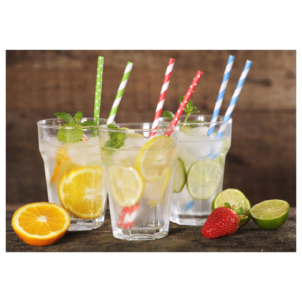 PacknWood 210CHP19DLG - Eco Straws, 0.2" Dia. X 7.75"L, Coated With Beeswax
