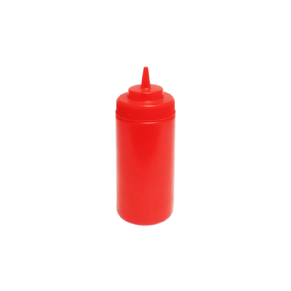 Buccaneer Container Corp 5012016030 (Buccaneer) Squeeze Bottles 16 Oz. Red