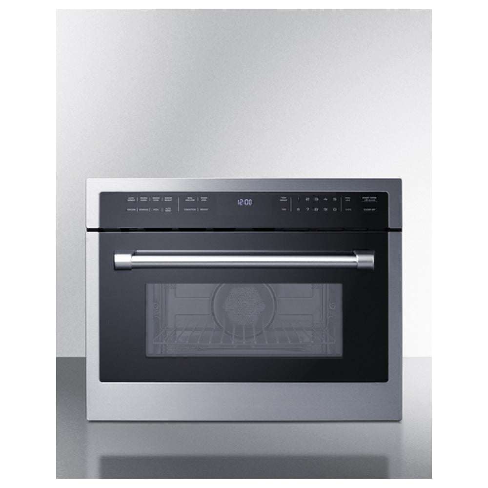 Summit CMV115 Electric Built-In Speed Oven 24"W 1.55 Cu.ft Capacity