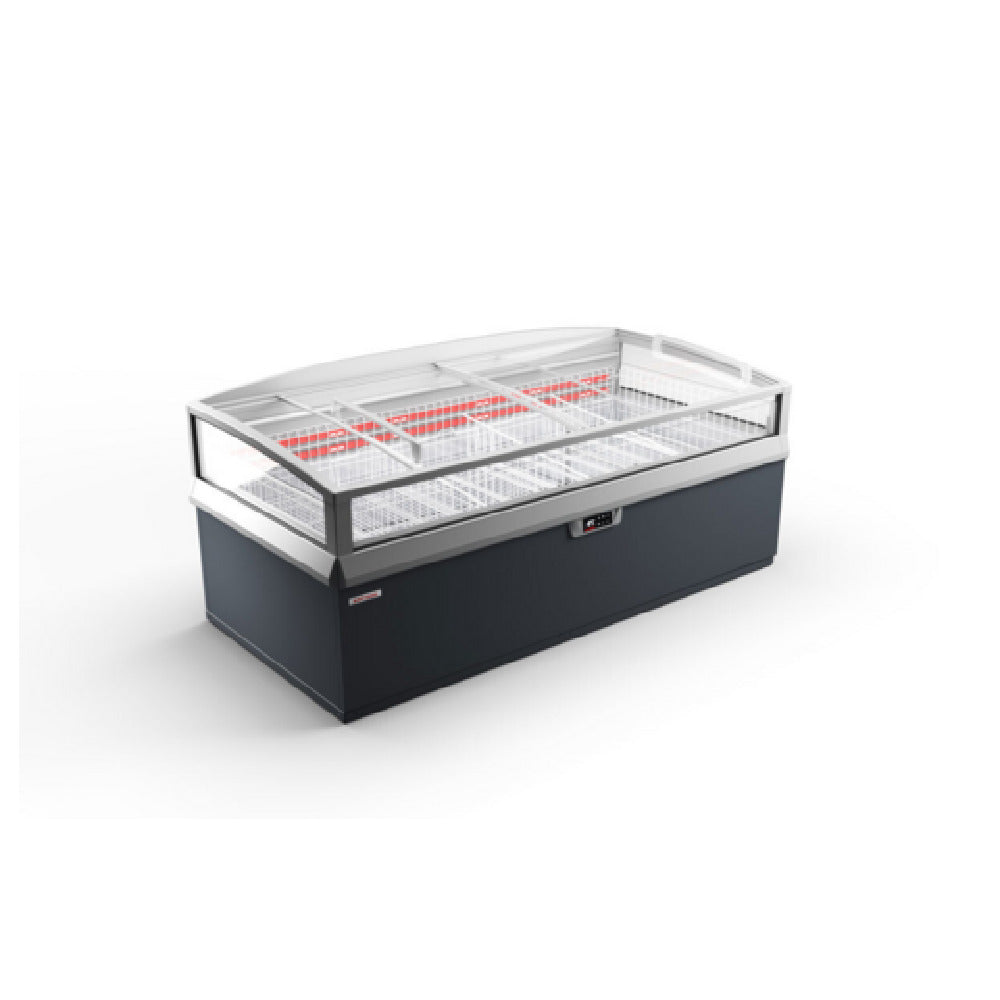 AHT Cooling Systems USA 433984 MONTREAL PUSH EC 185 BLACK AHT Montreal Multi-Temp End Cap Merchandiser