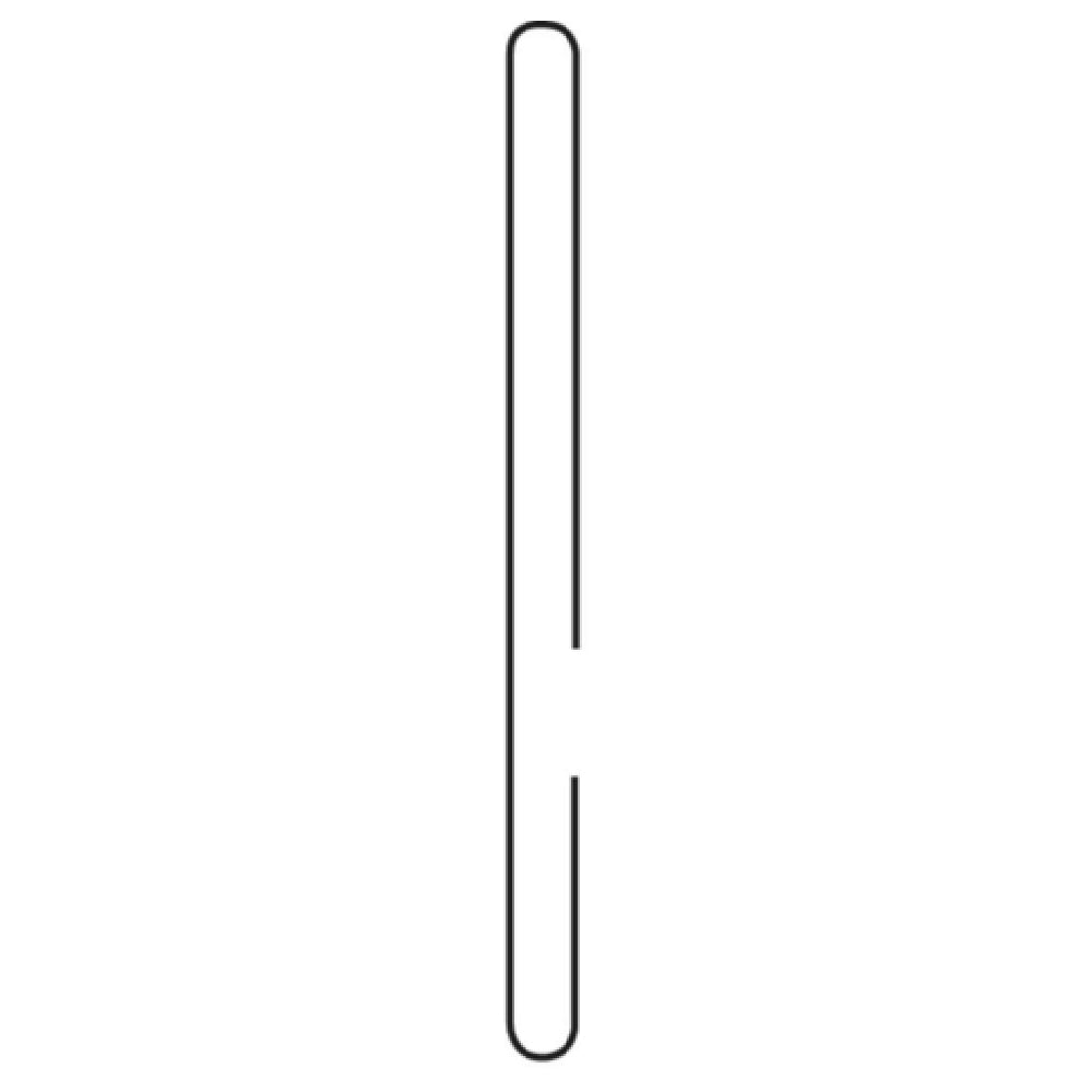 Hubert 28466 - Card Holder, 3-1/2" X 2"H, Rectangular