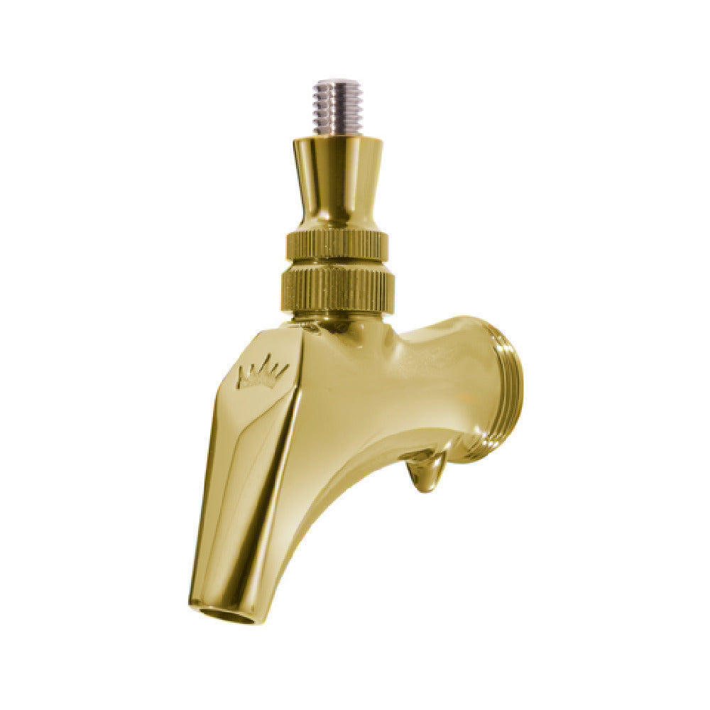 Krowne BC-850 Royal Series Standard Beer Faucet Brass/PVD Gold