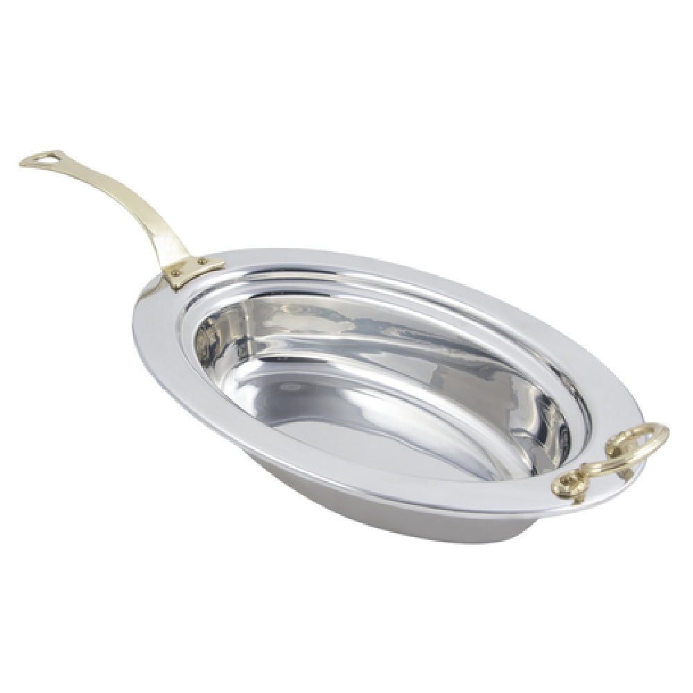 Bon Chef 5299HL - Food Pan, Full Oval, 6-1/8 Qt. (196 Oz.) Capacity