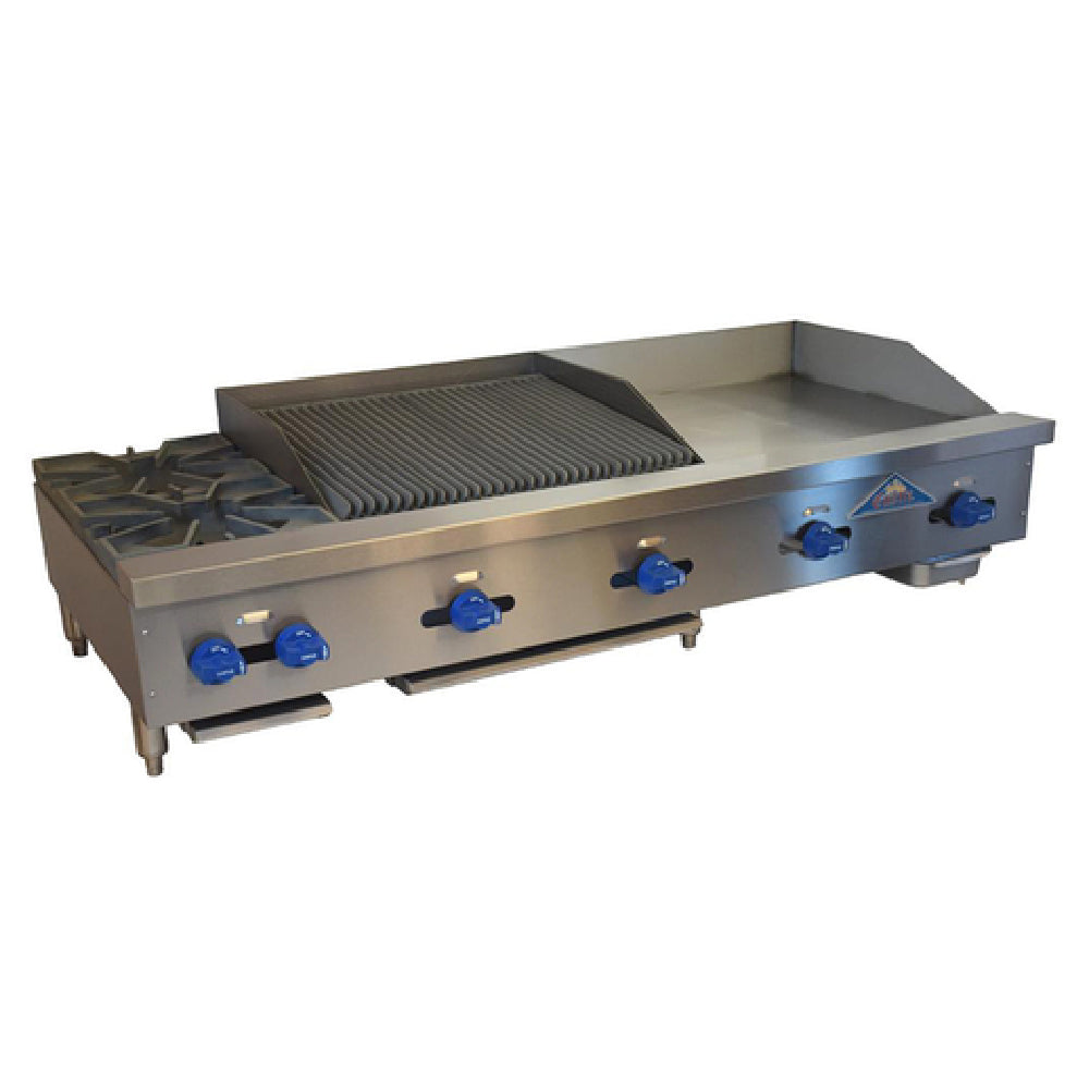 Comstock-Castle 3260-36-2RB Char-Broiler/Griddle Combination Countertop Gas