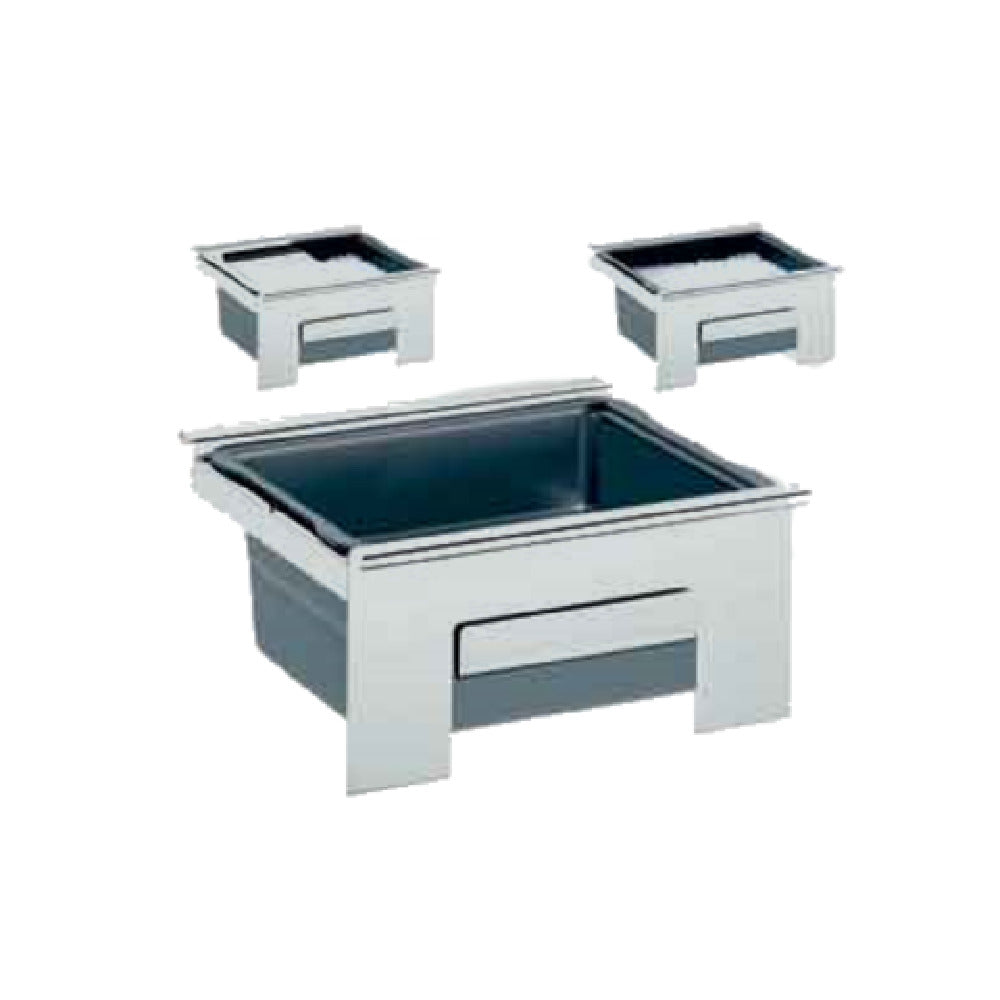 Bauscher Hepp 06.2451.9990 - Ice Tray, 12-3/4" X 10-1/2" X 5-1/2", Fits GN 1/2 Low & High Frames