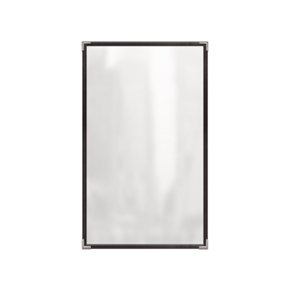 Risch TES 8.5X14-NYLON Deluxe Sewn Nylon Menu Cover (specify Color) 8-1/2" X 14"