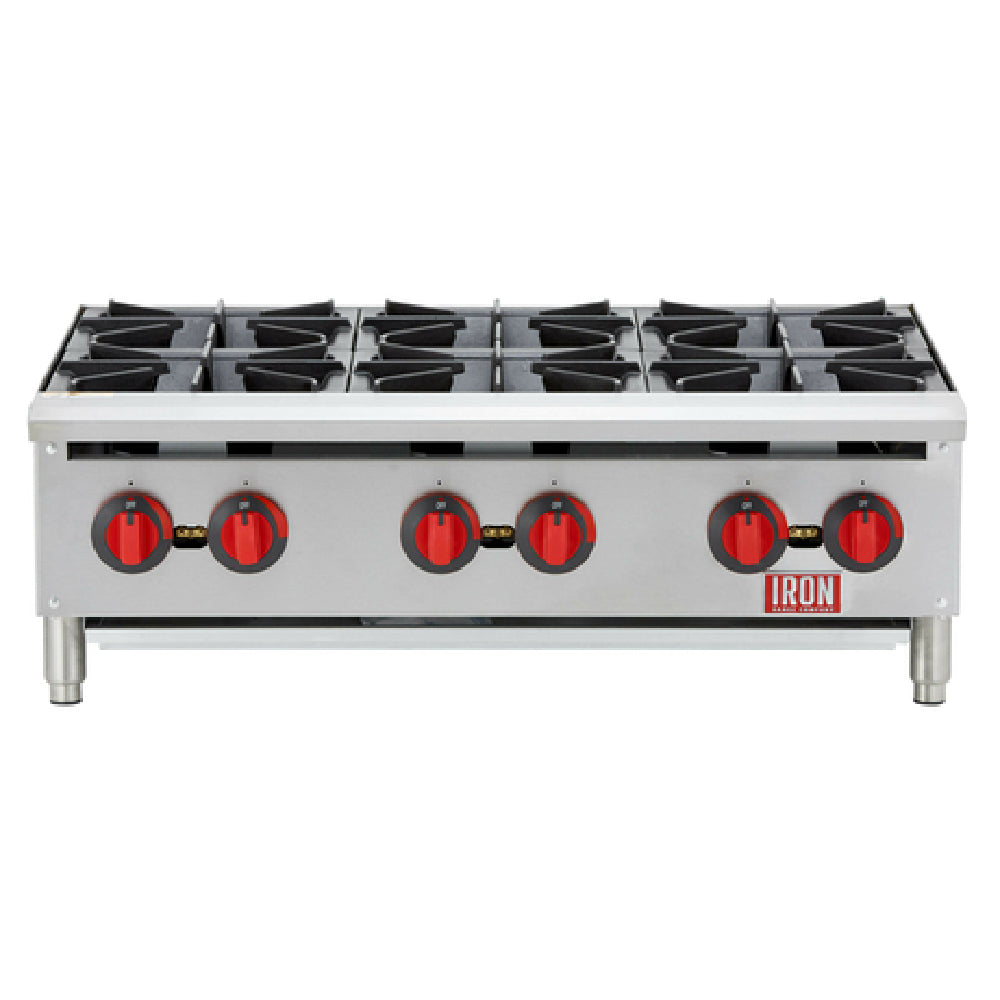 Iron Range IRHP-36-6B Hotplate Natural Gas Countertop