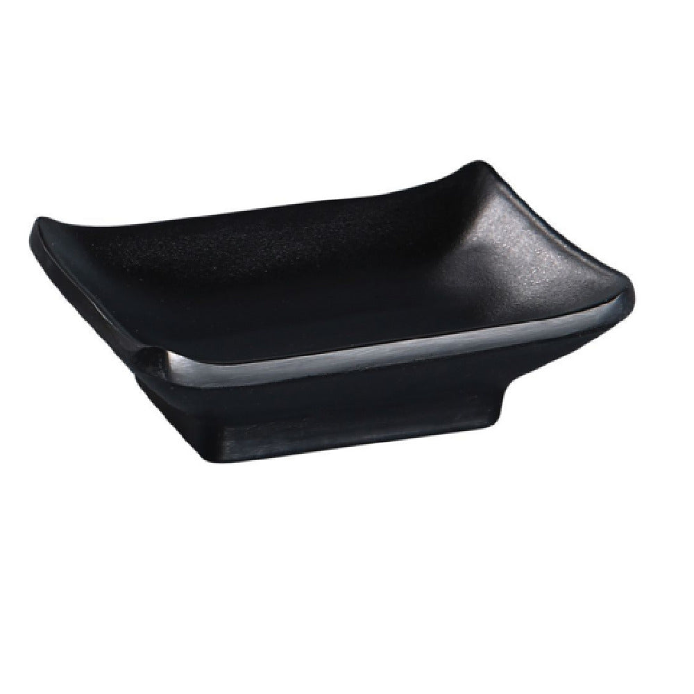Yanco BP-4046 Black Pearl Sauce Bowl 2-1/2 Oz. 3-3/4"L X 2-1/2"W