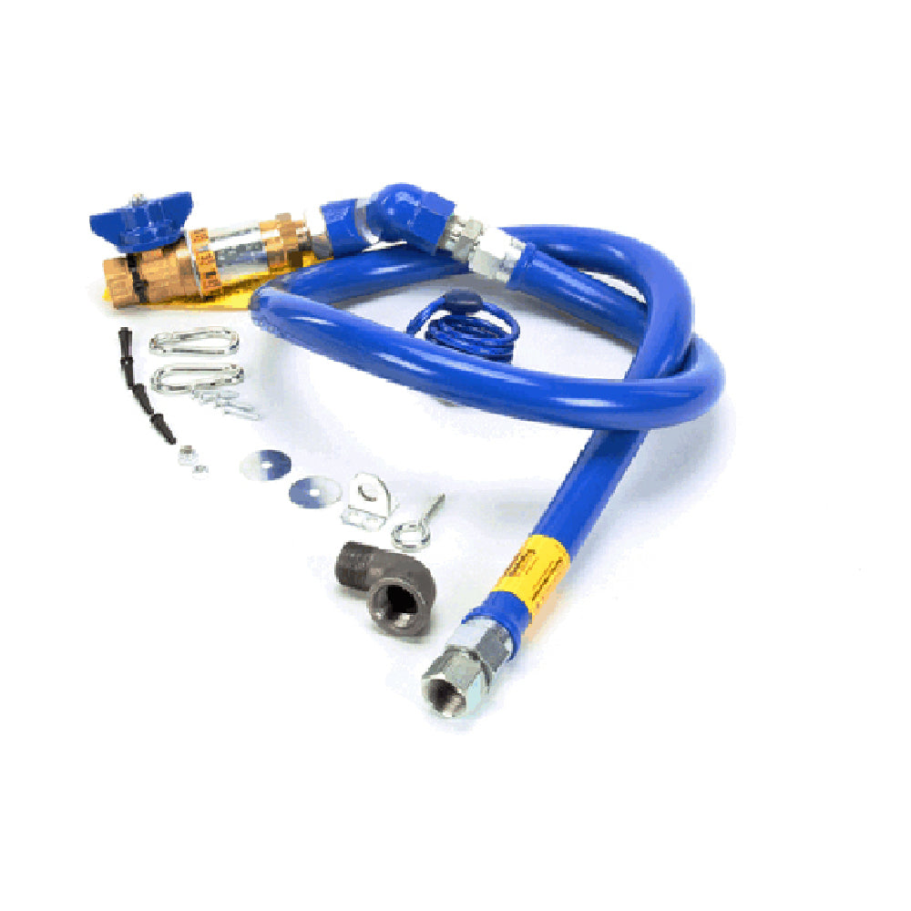 Nieco NC12744 3/4inx 5ft Gas Line W/cimfast Swi