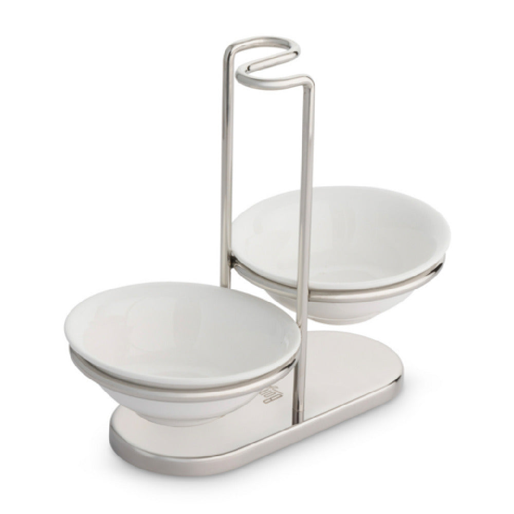 Bon Chef 61388 Spoon Rest 8.75"W X 4.5"D X 7.4"H Stainless Steel