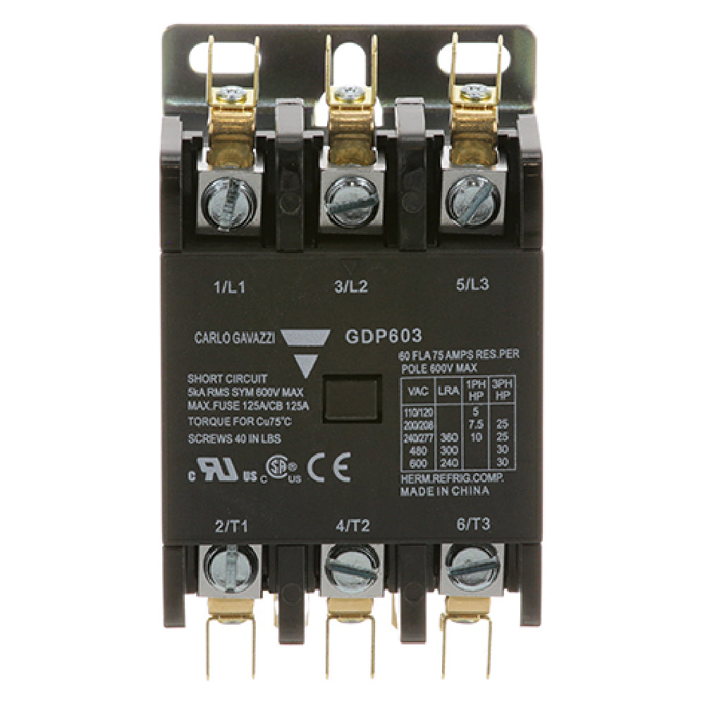 Southbend 1179680 Contactor 220v