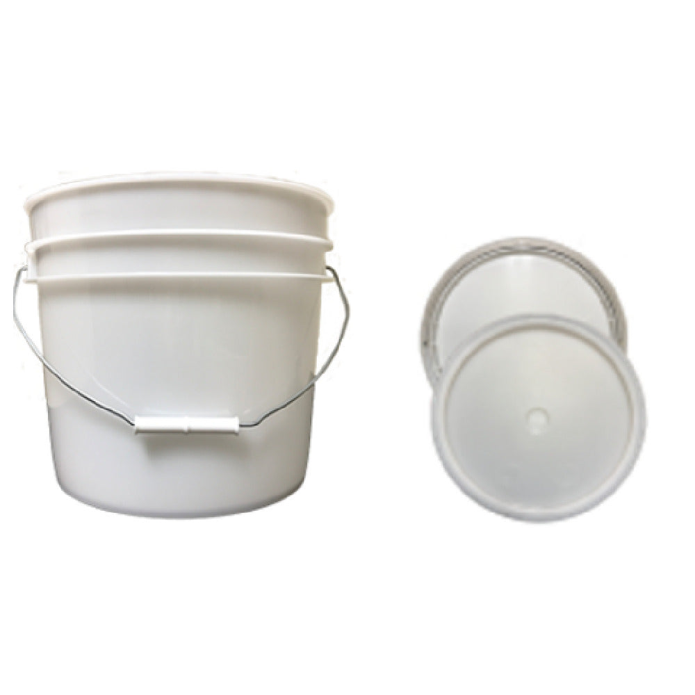 Buccaneer Container Corp 2006448110 (Buccaneer) Bucket With White Lid (3.5) Gallon (custom Printed) (6 Each Per Case)