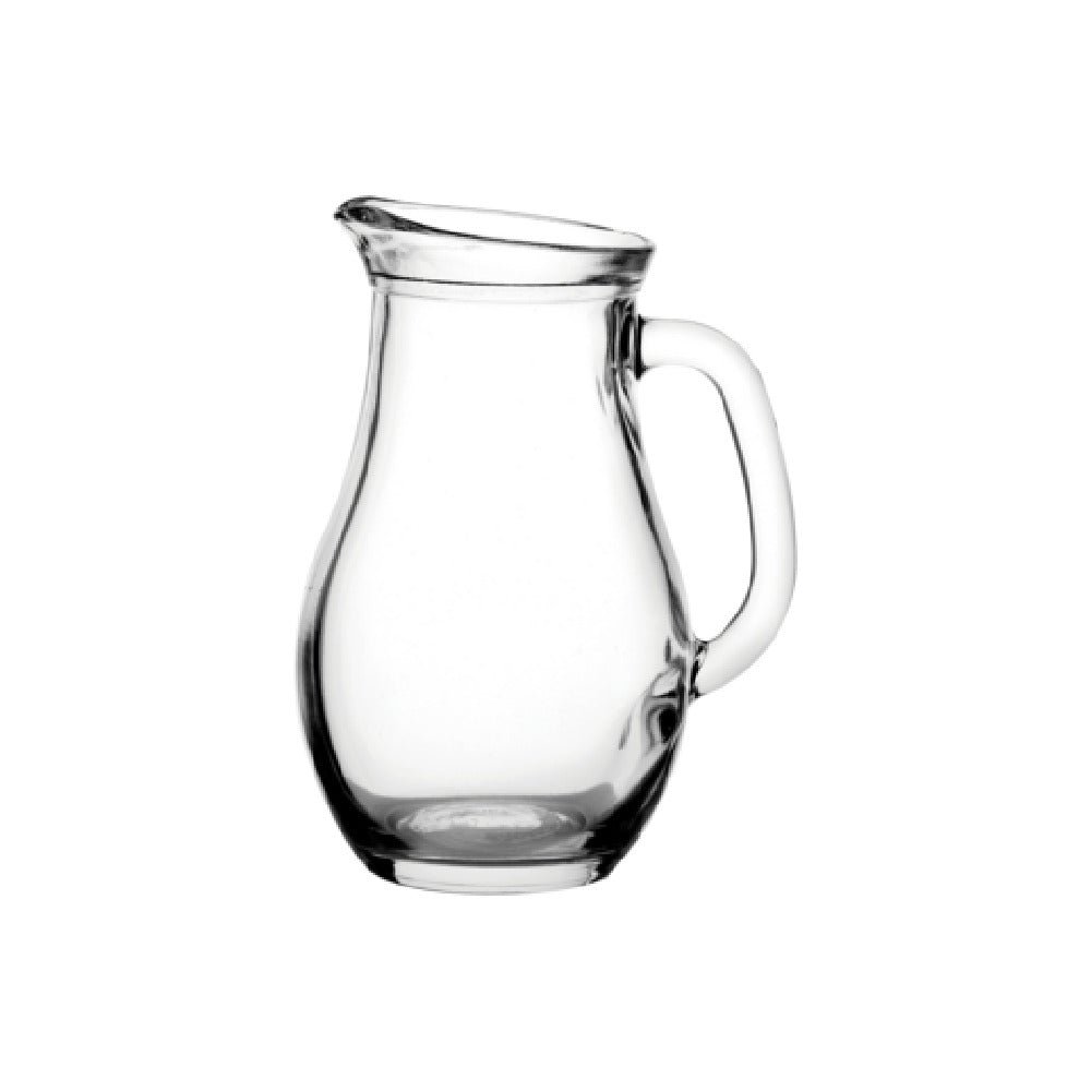 Steelite P80102 Jug 34.0 Oz. (H 8-7/8" M 5-1/2" T 3-1/2" B 3-1/8") Soda Lime