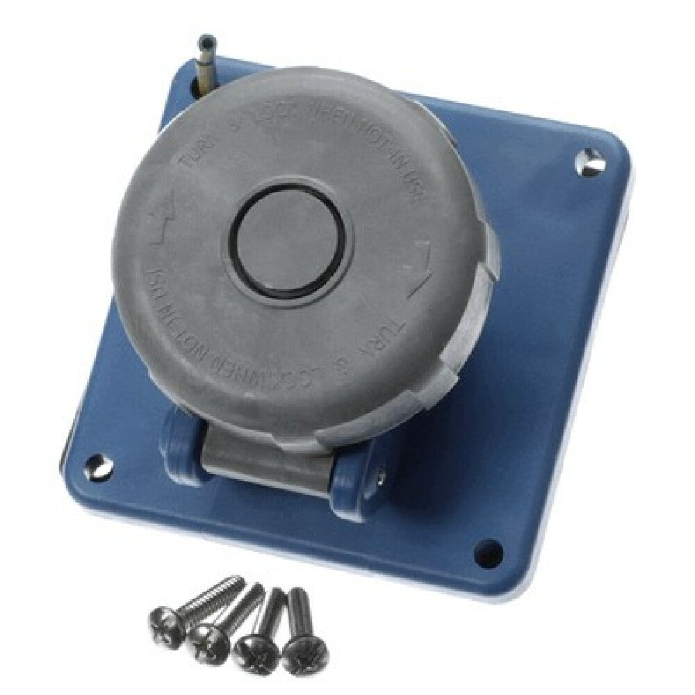 Hubbell 320R6W Service Outlet Nylon 20a