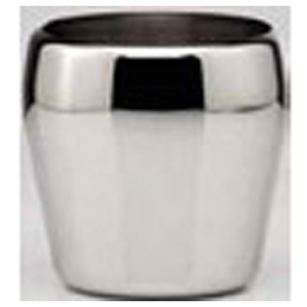 Bauscher Hepp 60.7419.0000 - Ice Bucket, 4.96" Dia. X 4.76"H (126mm X 121mm), 18/10 Stainless Steel