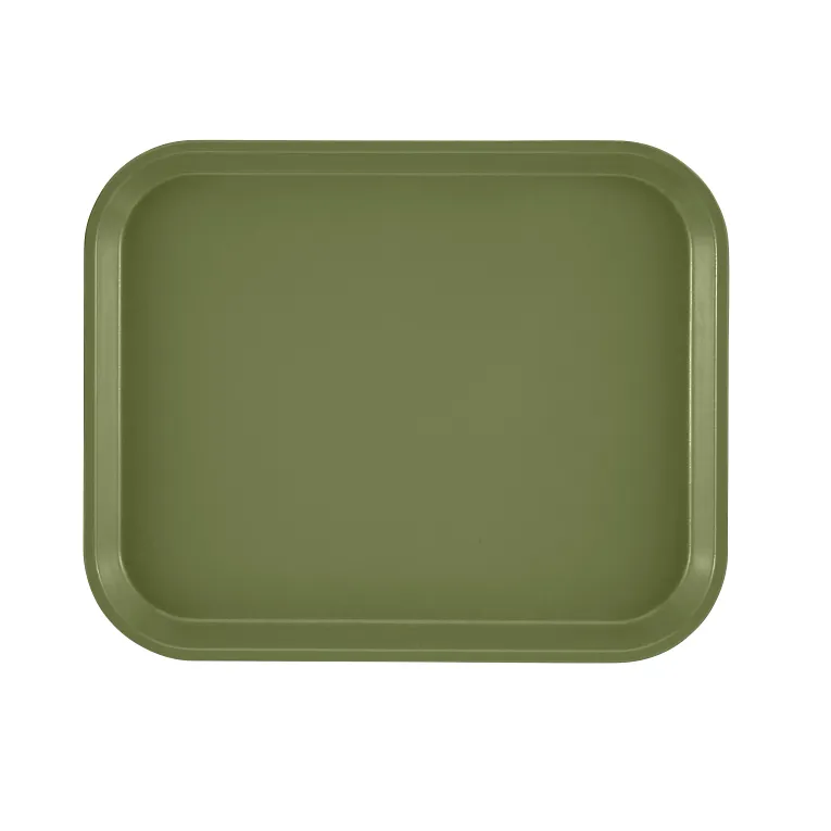 Cambro 810428 Camtray® Rectangular 8" X 9-7/8" Olive Green
