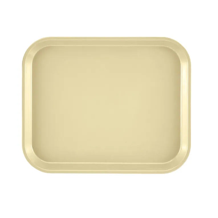 Cambro 810536 Camtray® Rectangular 8" X 9-7/8" Lemon Chiffon