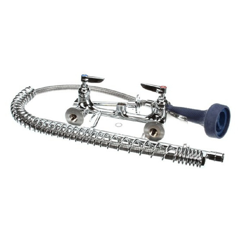 T&S Brass B-0133-B08 Easyinstall Pre Rinse 8 Wall Mount 1/2