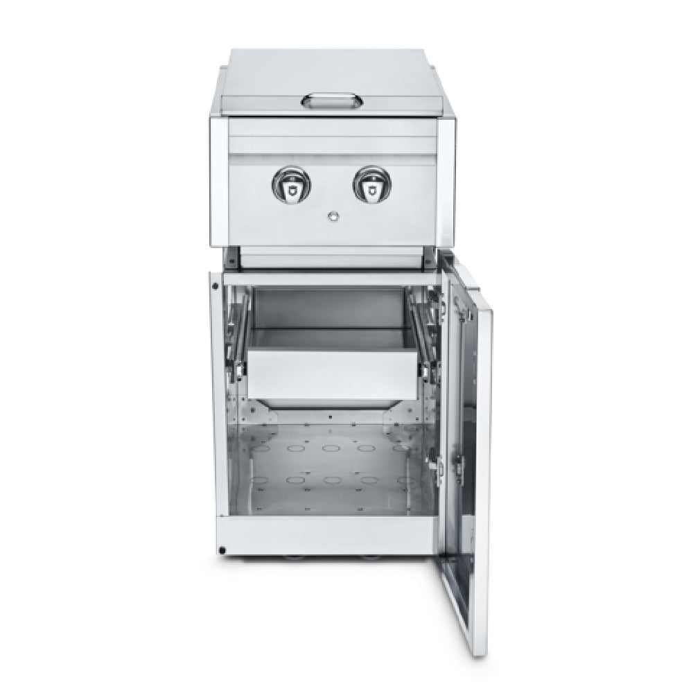 Crown Verity ICM-SBNG-1D-LT Infinite Series Cabinet Module With Dual Side Burner