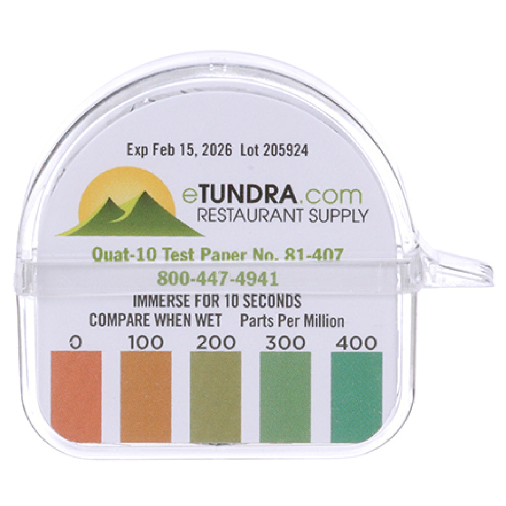 AllPoints 81407 Test Paper Roll Quat 10