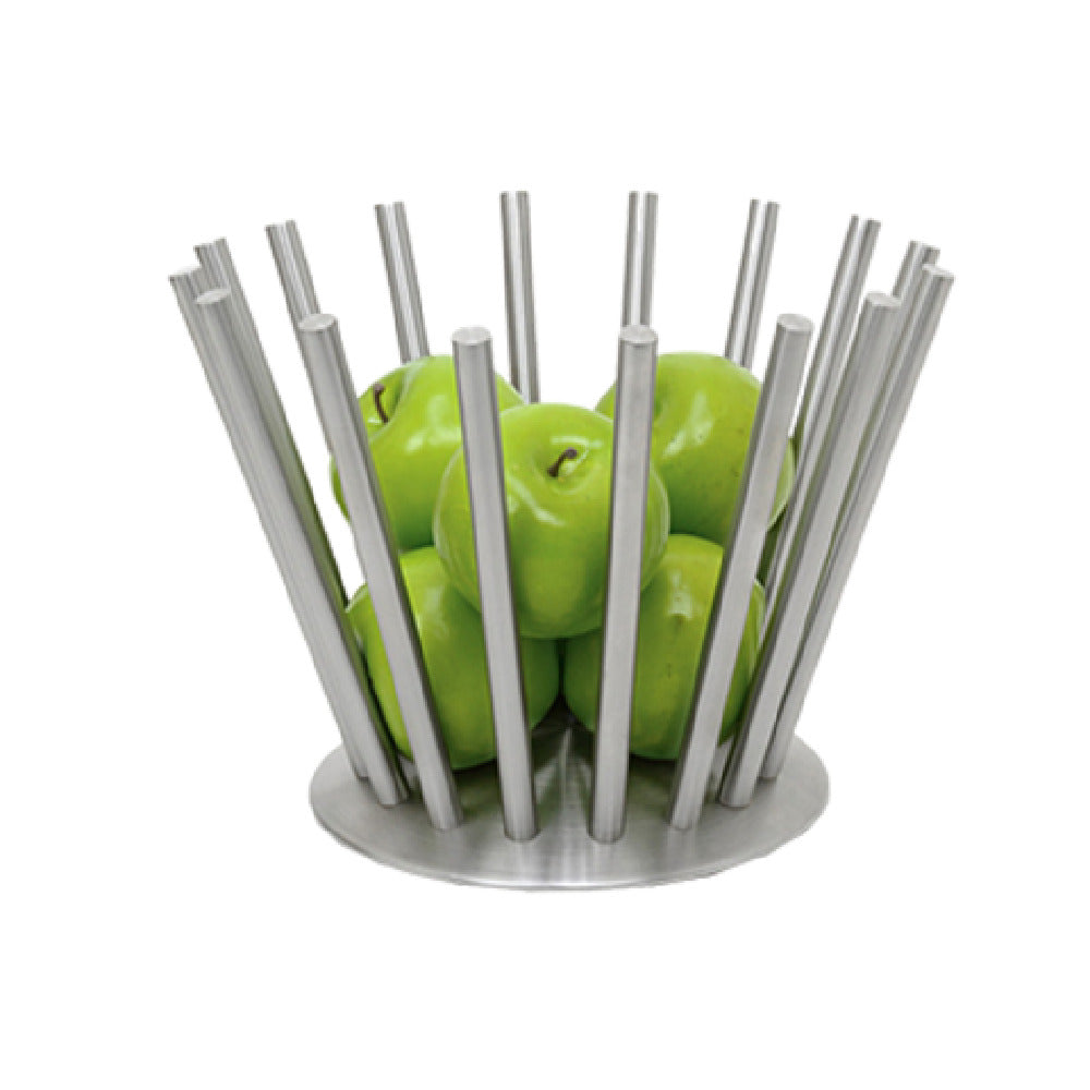 FOH BBO007BCS30 Buffetware Sundial Basket/Stand 11" Dia. X 8" H Round