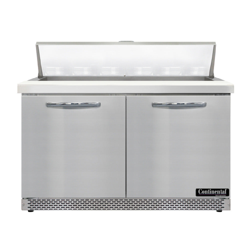 Continental Refrigerator D48N12-FB Designer Line Sandwich Unit Front Breather