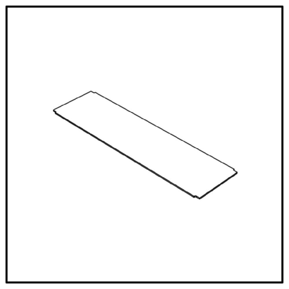 Bauscher Hepp VE-50035 - Venta® 1 X Shelf LOW STAGE_50_S (metal Parts In 100), Compact Laminate