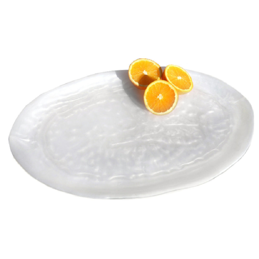 Steelite KMK2717SH Platter 24"L X 14"W X 1-1/2"H Wide Oval